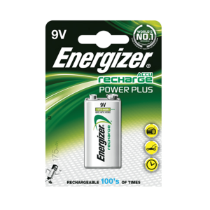 ENERGIZER E-NH22BP1 9V RECHARGEABLE BATTERY