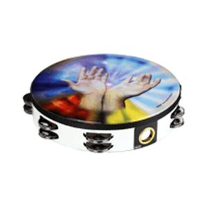 Remo Praise tambourine - sharing hands 10" (TA-9210-00-21)