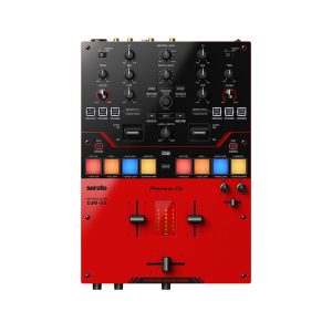 Pioneer DJM-S5 Scratch-style 2-channel DJ mixer (gloss red)