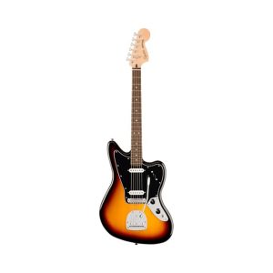 Fender Squier Affinity Series Jaguar Electric Guitar, Laurel FB, 3-Color Sunburst