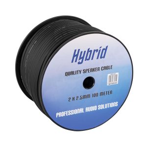 Hybrid speaker cable 2Core 2.5mm (sold per meter)