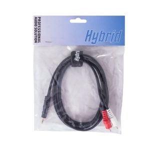 Hybrid Dual RCA - 3.5mm jack (minijack) 1.8m audio cable