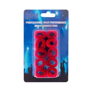 Hybrid Velcro Strap, 150mm, Red