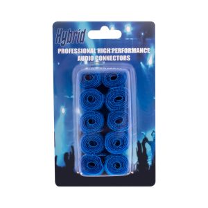 HYBRID CABLE STRAP 10PCS, 250mm - BLUE