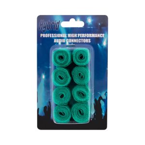 HYBRID CABLE STRAP 8PCS, 340mm - GREEN