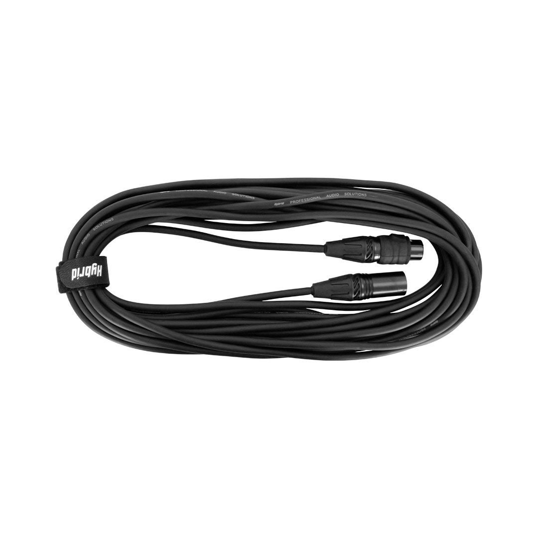 HYBRID XLR-XLR 10M AUDIO CABLE WITH WATERPROOF CON - Image 2