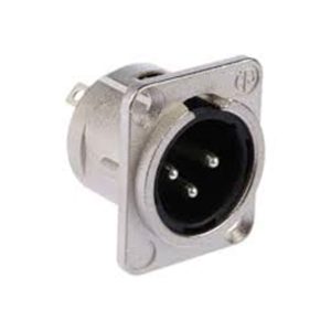 TECNIX XLR MALE CHASSIS MOUNT CONNECTOR